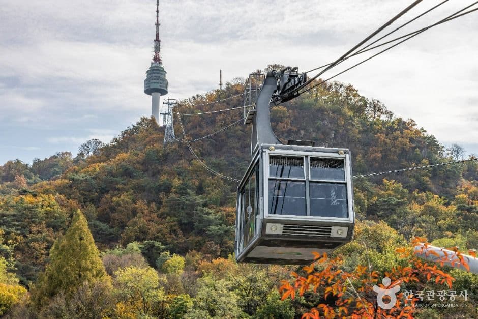남산케이블카 관광지 이미지