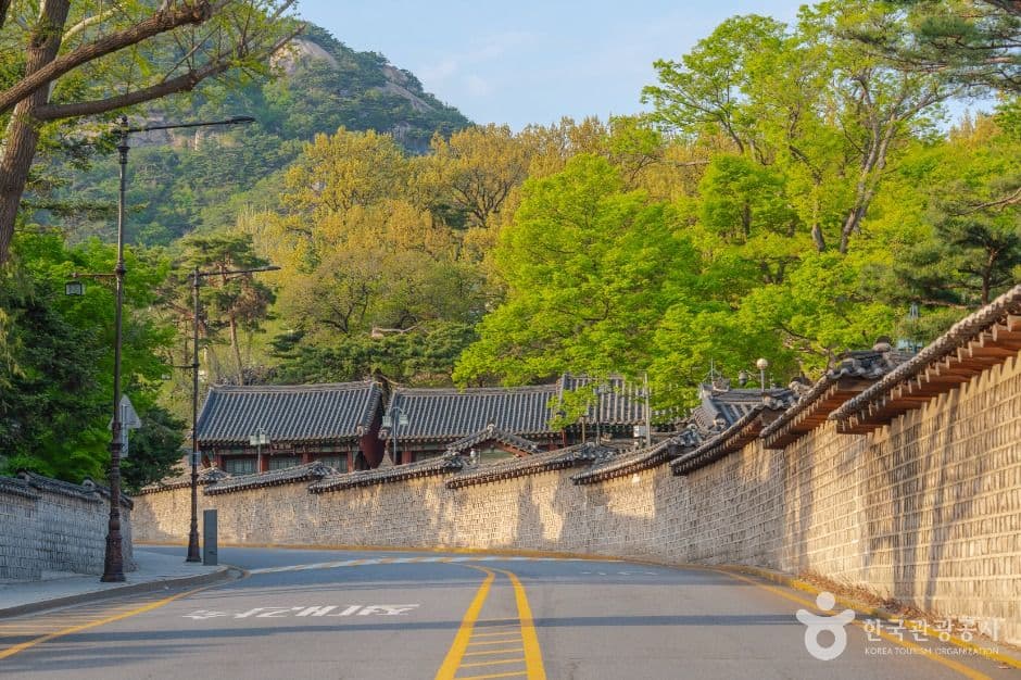 청와대 앞길 관광지 이미지