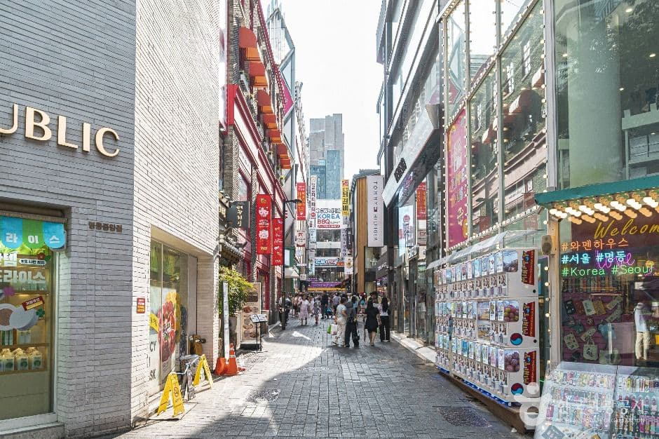 명동 관광지 이미지