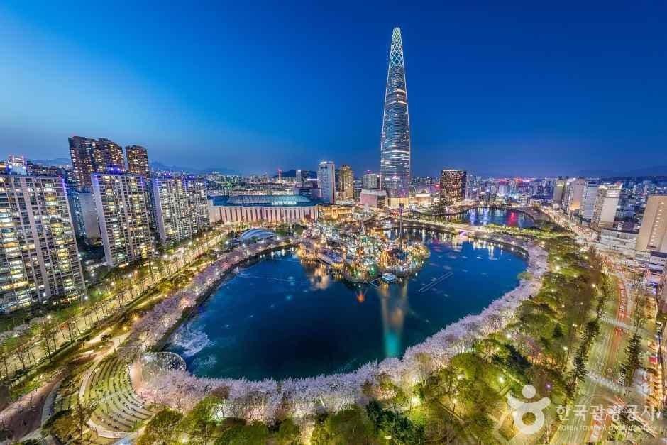 석촌호수 관광지 이미지